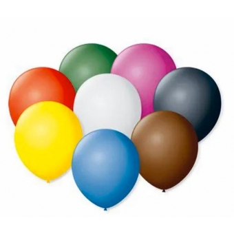 Balão 9 Liso Sortido c/50 Pic Pic