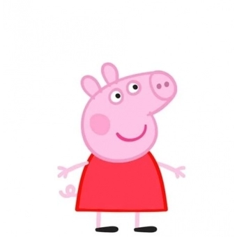 Mini Personagem E.V.A Peppa Pig c/6 Piffer