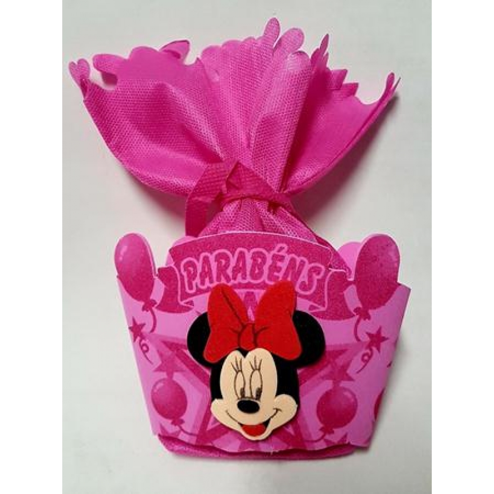 Sacola Surpresa Minnie Rosa T.N.T Piffer - Temas Infantis