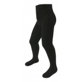 Meia Calça Lisa Infantil Preta - Acessórios para fantasia