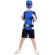 Fantasia Power Rangers Beast Morphers Azul Curta infantil - Fantasias Infantis