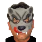 Máscara Látex Lobo Mau Metade Spook - Máscaras