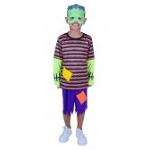Fantasia Frankstein Halloween Infantil Muvilê - Fantasias Infantis