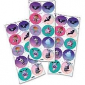 Adesivo Redondo Vampirina c/30 Festcolor - Temas Infantis