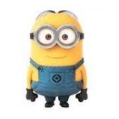Mini Painel E.V.A Minion Dave - Meu Malvado Favorito Piffer - Temas Infantis