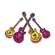 Kit Painel Guitarra Neon c/4 Festa Maluca - Temas Variados