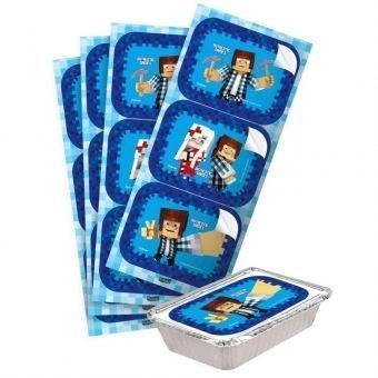 Adesivo Retangular Authentic Games c/12 Festcolor