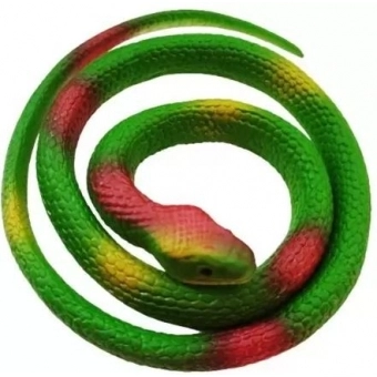 Cobra de Borracha Colorida Importada