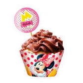 Cupcake Wrapper Red Minnie c/12 Regina Festas - Temas Infantis