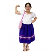 Fantasia Iza Encanto Infantil Masquerade - Fantasias Infantis