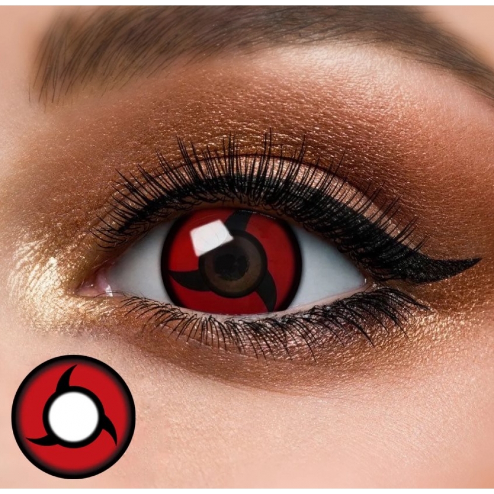 Lente de Contato Crazy Anime Itachi - Lentes de Contato