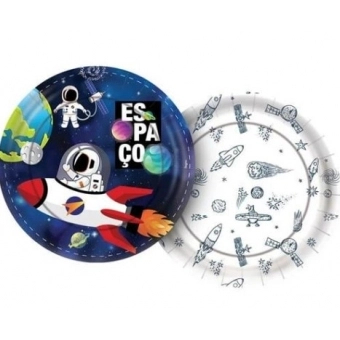 Prato Redondo Espacial c/12 Regina Festas