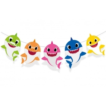 Faixa Decorativa Baby Shark Cromus