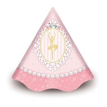 Chapéu Cone Bailarina c/8 Junco