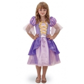 Fantasia Princesa Raquel Rapunzel Infantil Anjo - Fantasias Infantis
