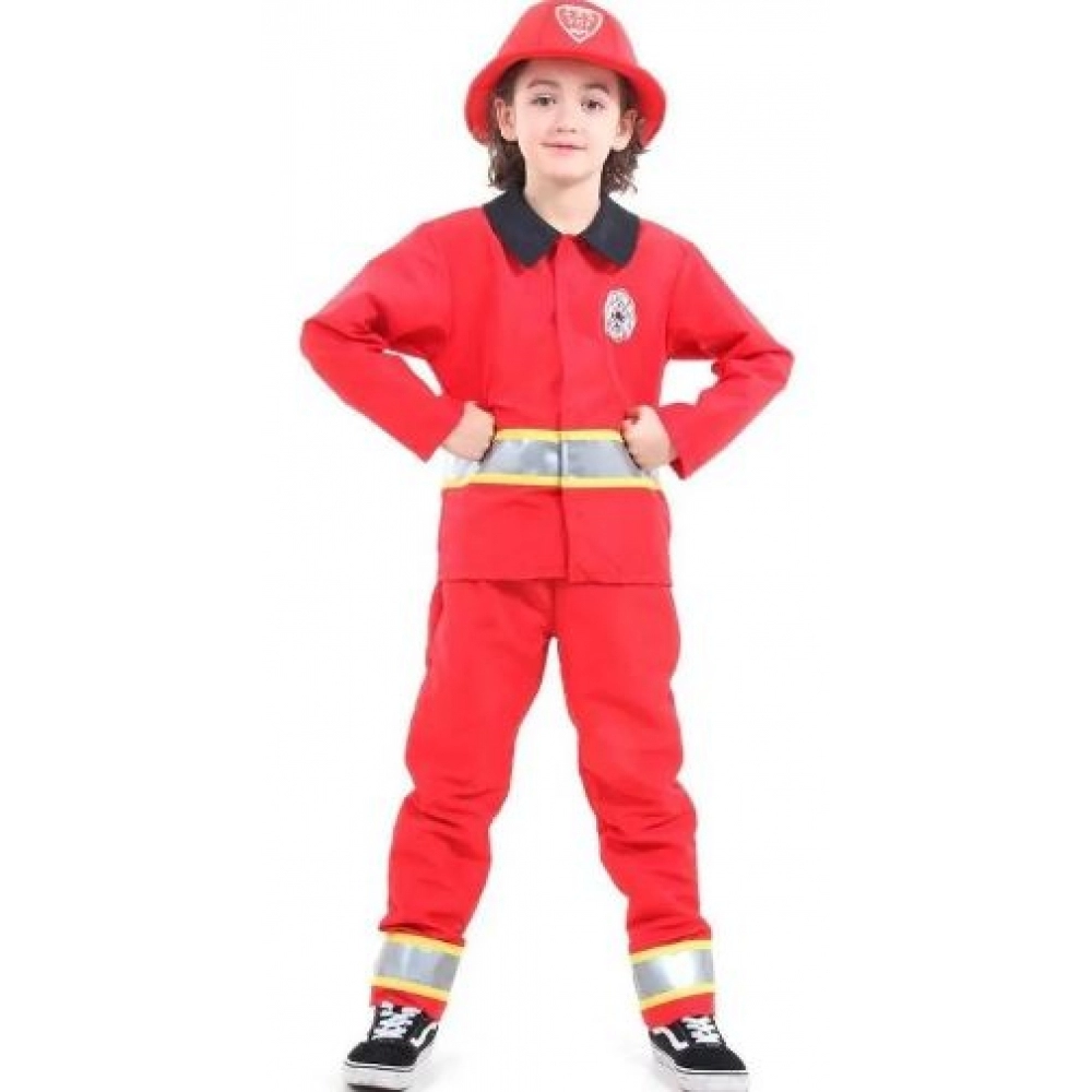 Fantasia Bombeiro Infantil Sulamericana - Fantasias Infantis