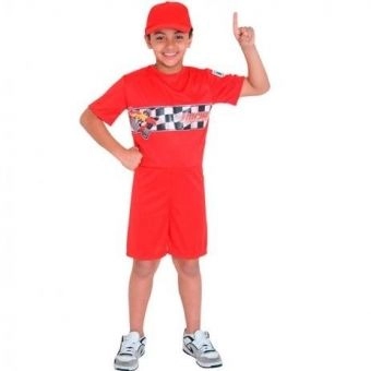 Fantasia Piloto Vermelho Pop Sulamericana