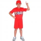 Fantasia Piloto Vermelho Pop Sulamericana - Infantis