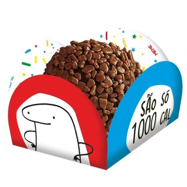 Porta Forminha Flork Meme c/40 Festcolor - Temas Variados