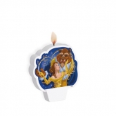 Vela de Aniversário Bela e a Fera Regina Festas - Temas Infantis