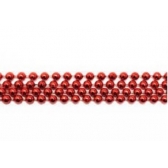 Enfeite Natalino Corrente de Bolinhas 10mm 2,7 Metros - Natal