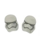 Enfeite Mini Carinhas E.V.A Star Wars StormTrooper c/6 Piffer - Outlet