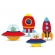 Silhueta Decorativa de Mesa Astronauta c/4 Cromus - Temas Infantis