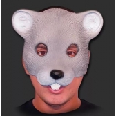 Máscara Látex Rato Metade Spook - Máscaras