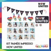 Kit Painel Impresso Now United c/31 Piffer - Painéis em E.V.A
