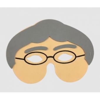 Máscara E.V.A Vovó Grinfest