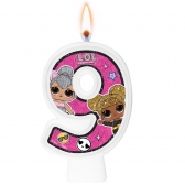 Vela Numeral Lol Surprise Regina Festas - Temas Infantis
