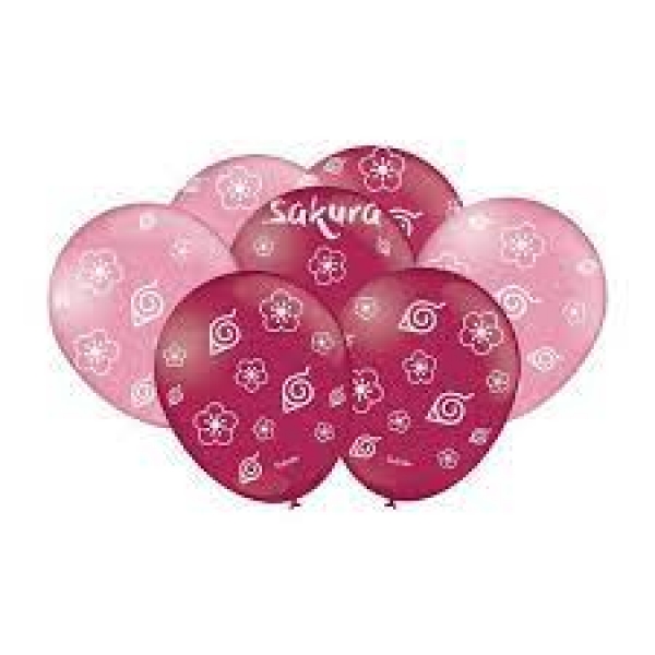 Balão Especial 9 Sakura c/25 Festcolor - Temas Infantis