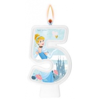 Vela Numeral Cinderela Clássica Regina