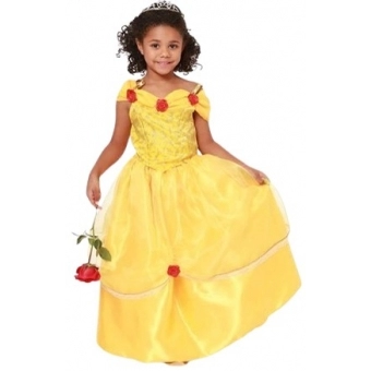 Fantasia Princesa La Belle Bela Infantil Masquerade
