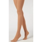 Meia Calça Lisa Bege Adulto - Acessórios para fantasia