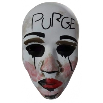 Máscara Purge Noite de Crime Fibra de Vidro