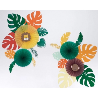 Enfeite Folha Costela de Adão Grande c/4 Girotoy