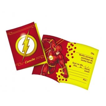 Convite The Flash c/8 Festcolor