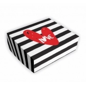 Caixa Para Doces Pequena Love c/6 Duster - Embalagens