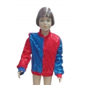 Casaco Luxo Arlequina Infantil Tom Sobre Tom - Fantasias Infantis