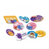 Kit Placas Bolofofos c/9 Festcolor - Temas Infantis