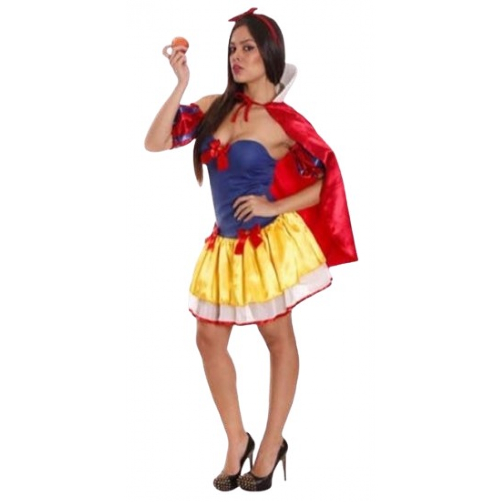 Fantasia Princesa Branca de Neve Adulto Rei Eli Ana - Fantasias Adultos